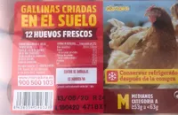 12 huevos frescos