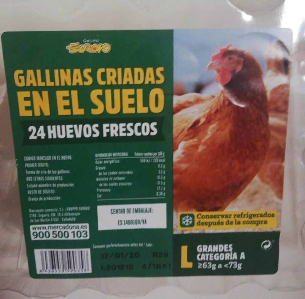 Huevos L