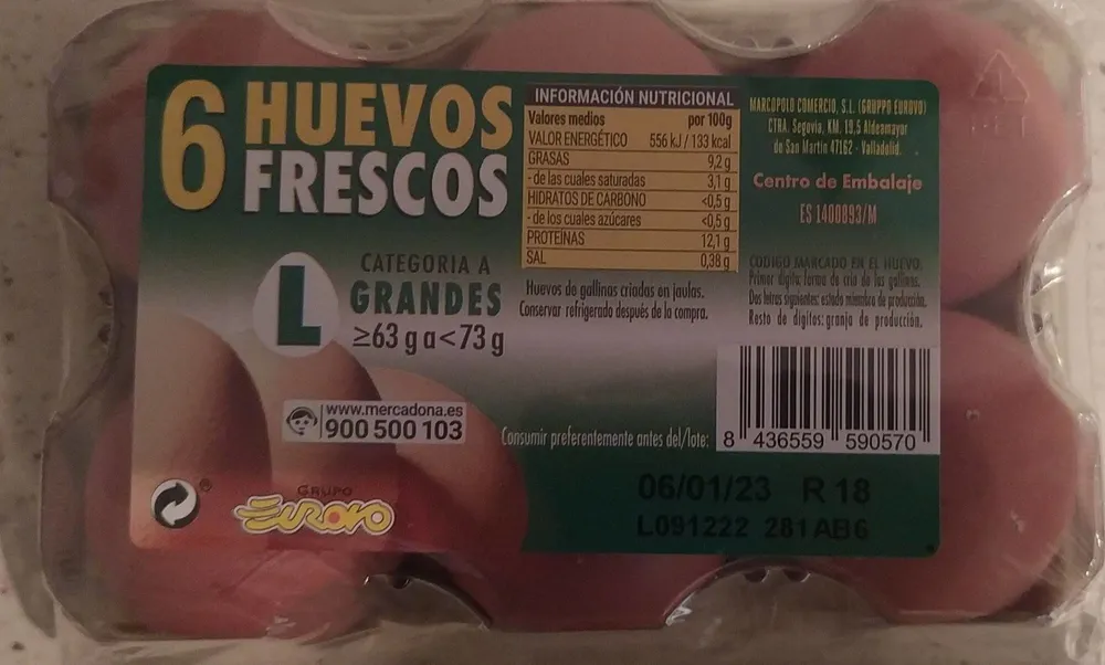 Huevos Frescos