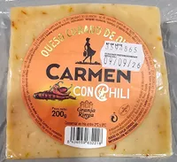 Queso curado de oveja con chili