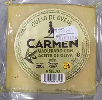 Queso de oveja madurado con aceite de oliva