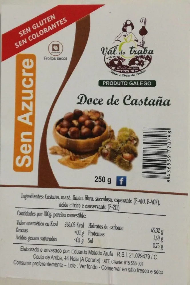 Doce de Castaña