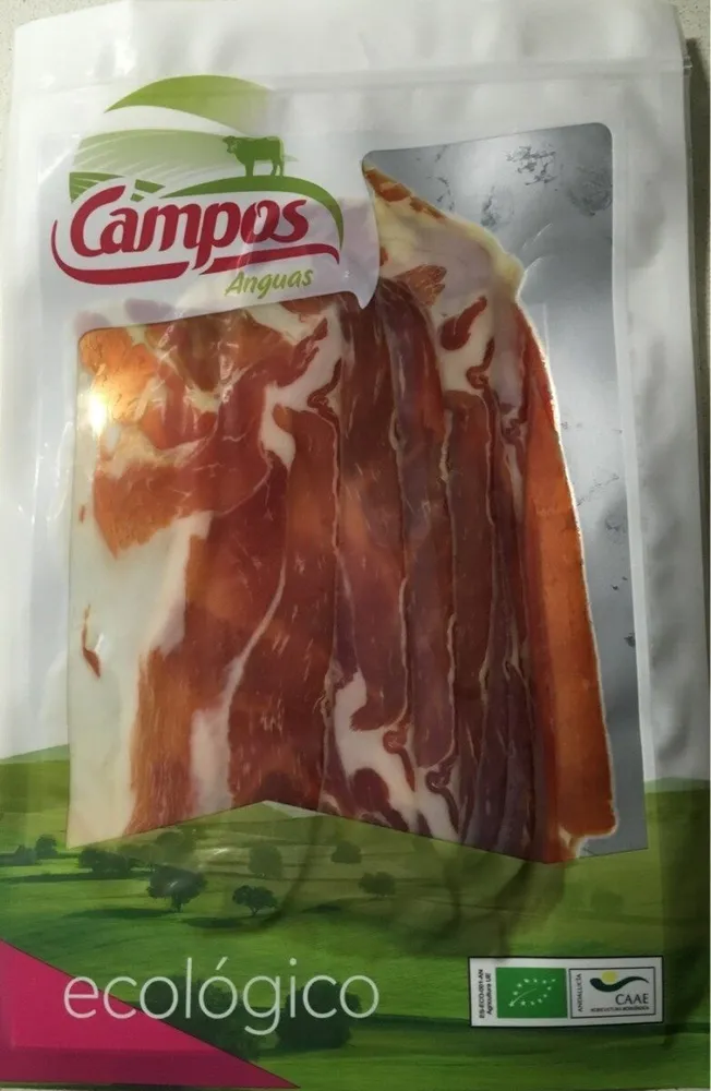 Jamon curado produccion ecologica sin gluten sin lactosa