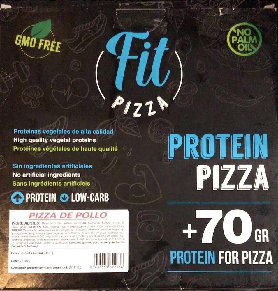 Protein pizza