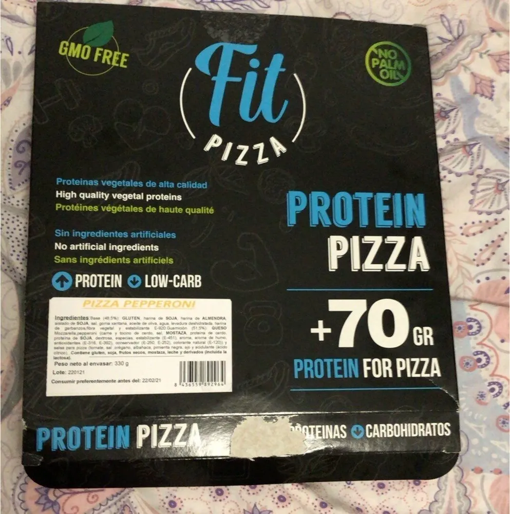 Protein pizza