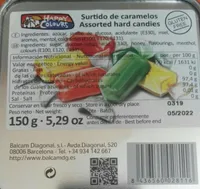 Surtido de caramelos