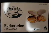 Berberechos al natural
