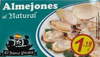 Almejones al natural