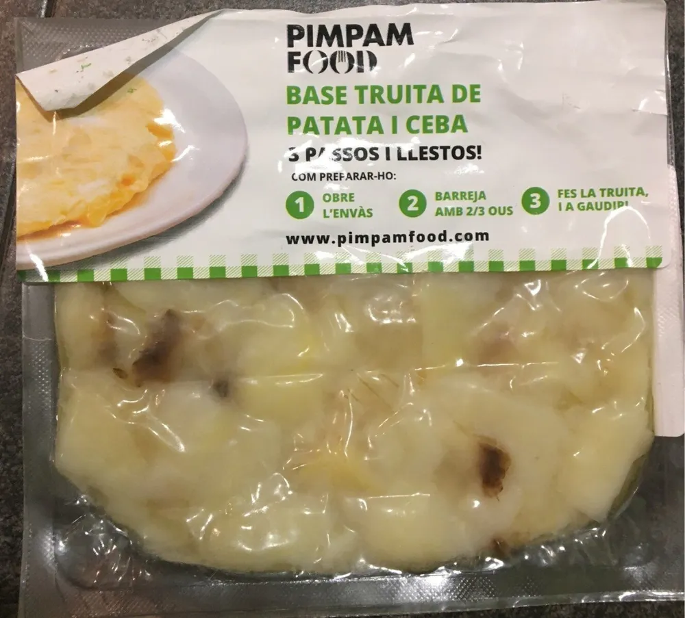 Base de truita de patata i ceba
