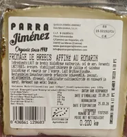 Fromage de brebis affiné au romarin