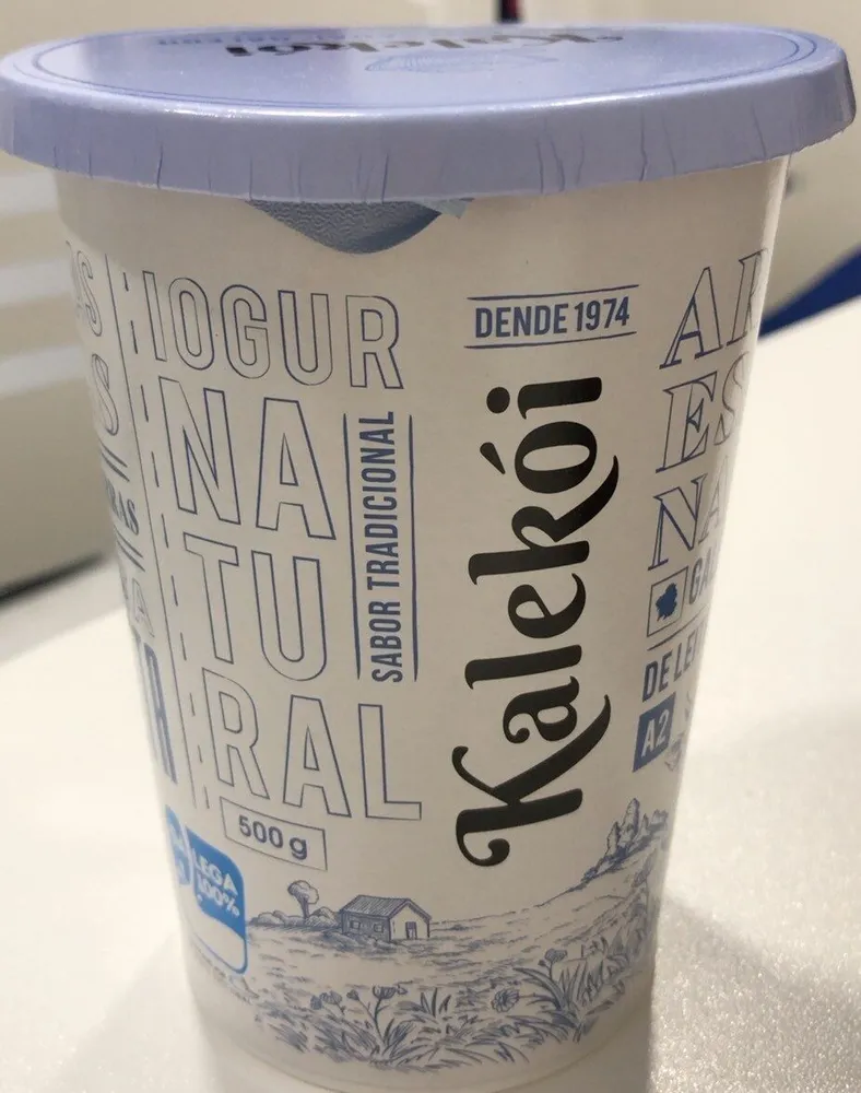 Yogur artesanal gallego