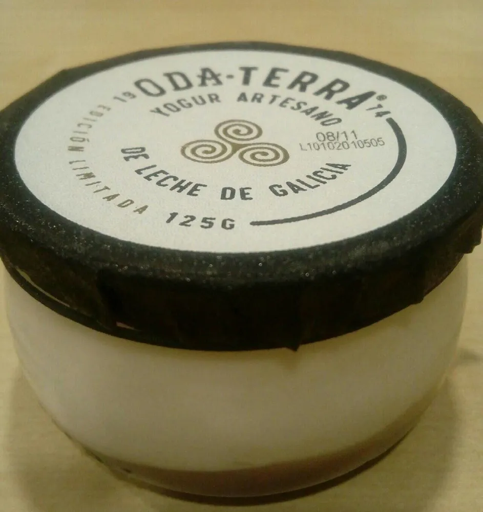 Yogur con castaña