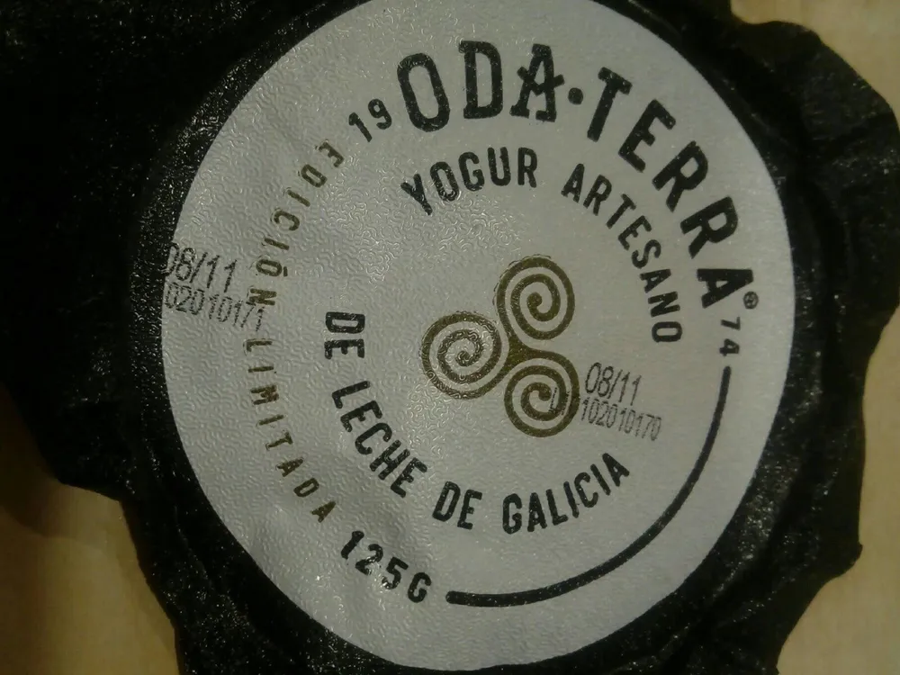 Yogur con calabaza y especias. Artesanal y tradicional