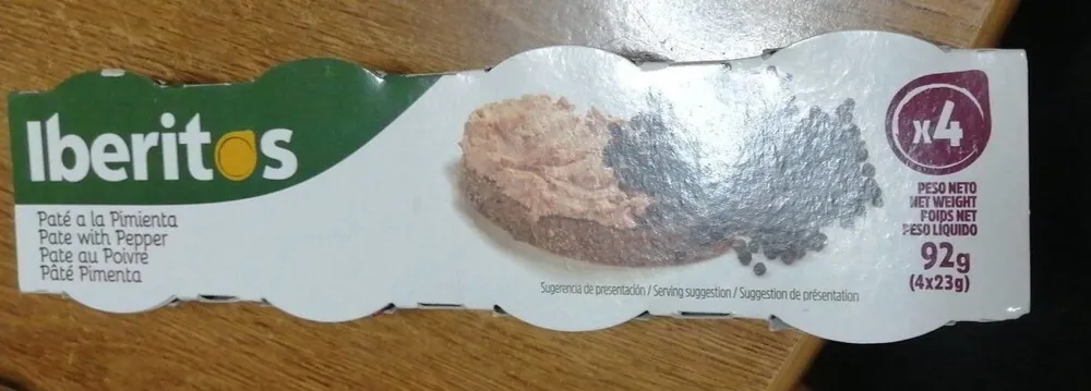 Pate a la pimienta