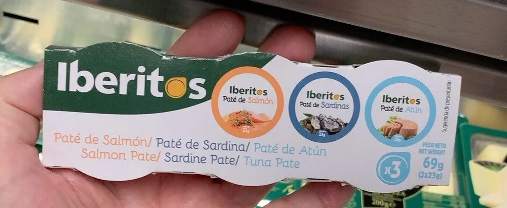 Pate salmon,sardinas,atun