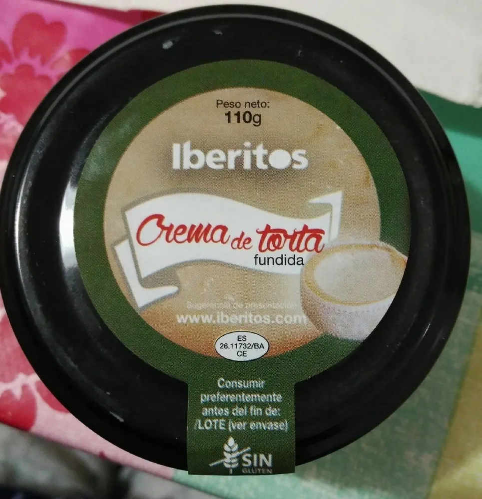 Crema de torta fundida
