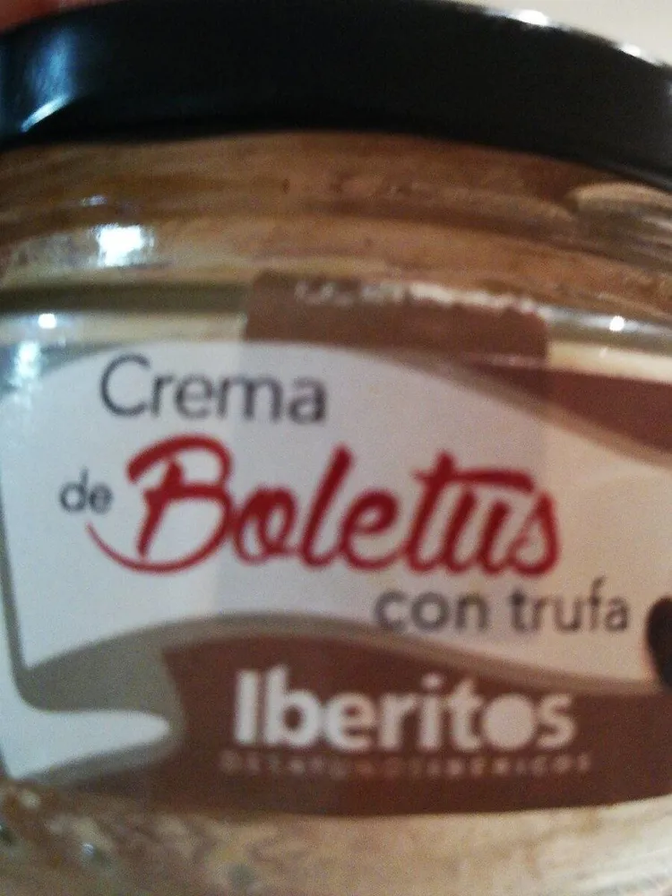 Crema de boletus con trufa