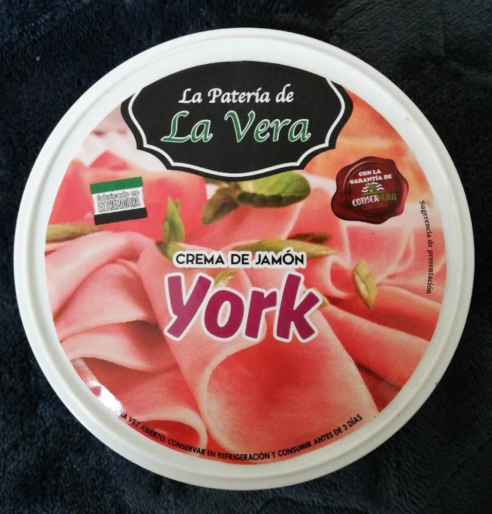 Crema de jamon york