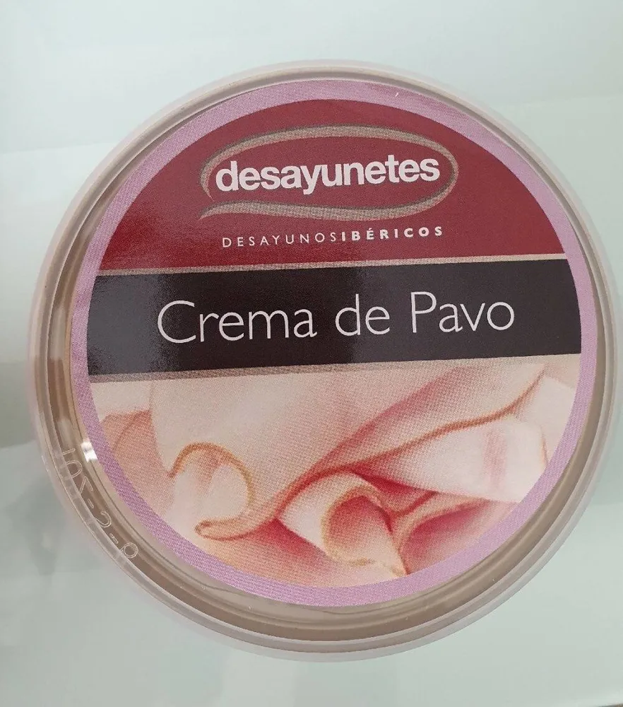 Crema de pavo