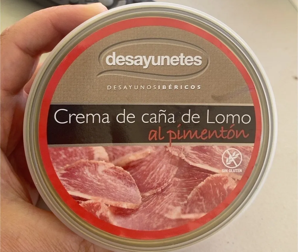 Crema de caña de lomo al pimentón