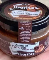 Crema de cacao con avellanas