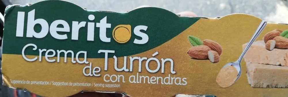 Crema de Turrón con almendras