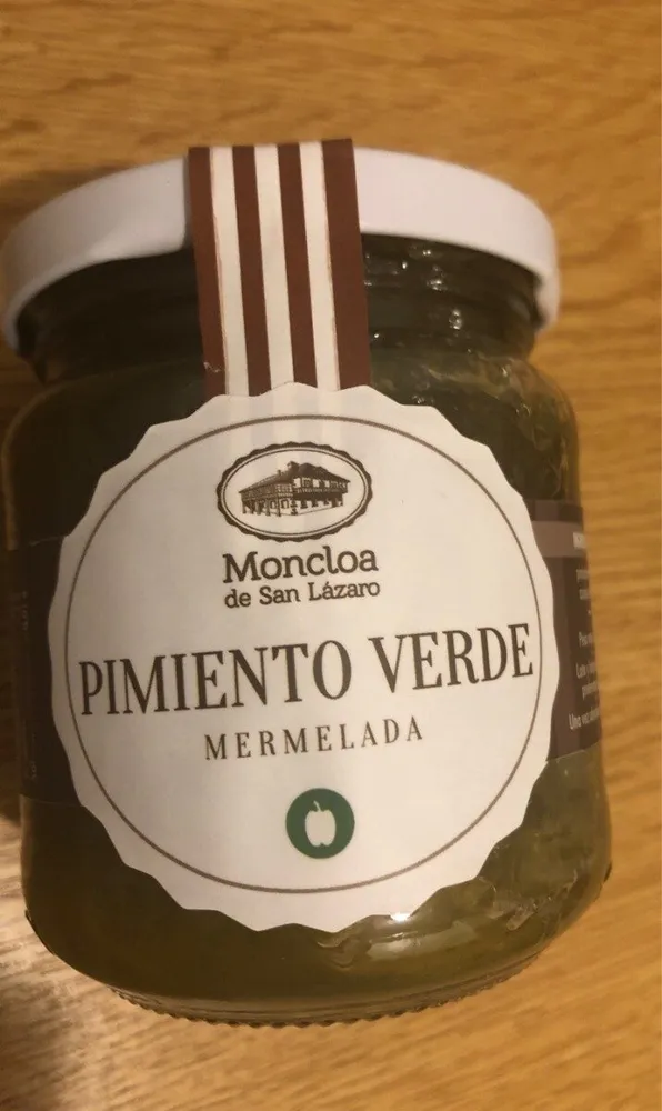 Mermelada de pimiento verde