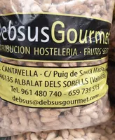 Cacahuetes tostados con sal