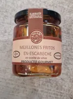 Mejillones fritos en escabeche