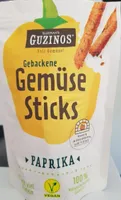 Gemüsesticks Paprika