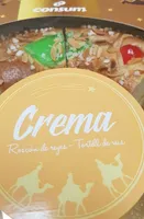 Roscon de reyes crema