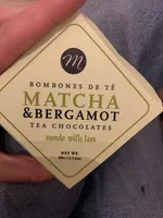 Bombones de té matcha & bergamot