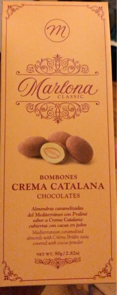 Bombones Crema Catalana