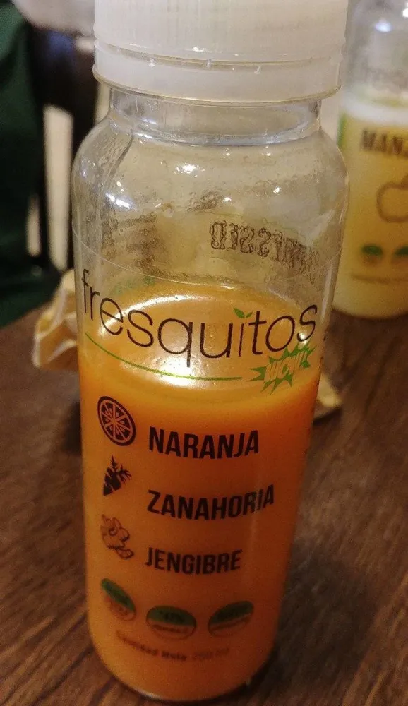 Naranja, zanahoria y jengibre