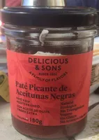 Paté picante de aceitunas negras