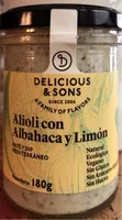 Alioli con Albahaca y Limón