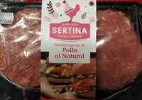 Hamburguesas pollo al natural