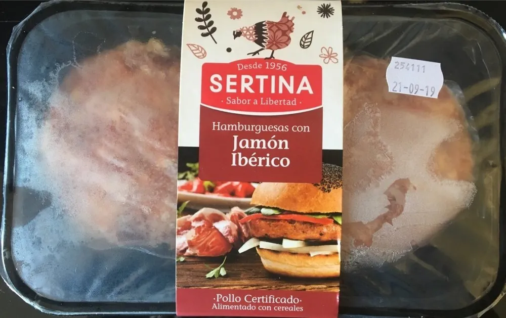 Hamburguesa con jamon iberico