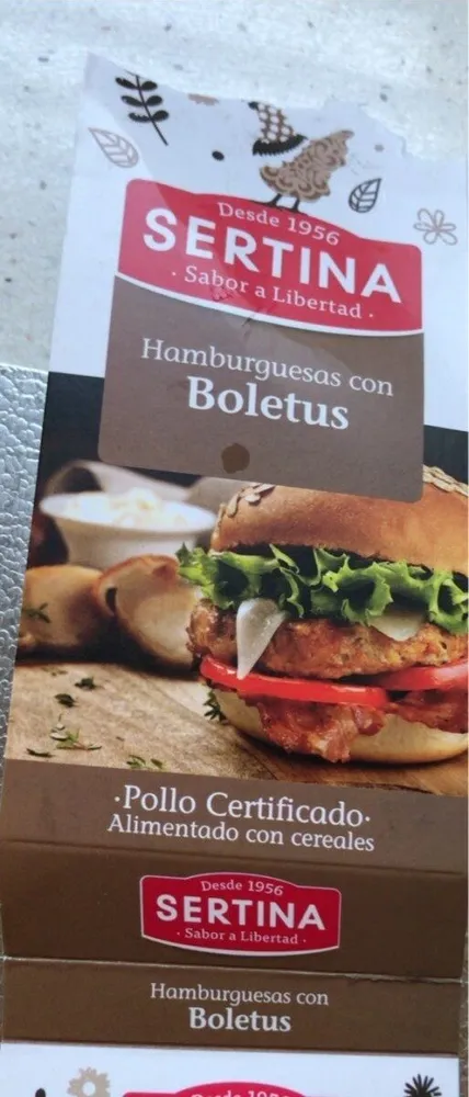 Hambuguesas con boletus