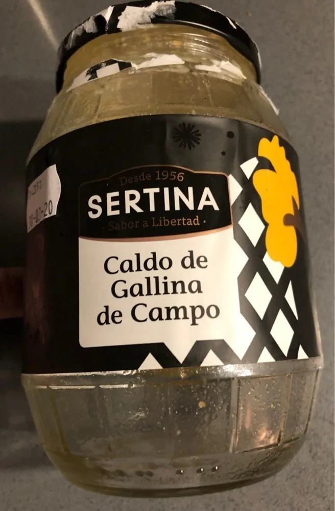 Caldo de gallina de campo