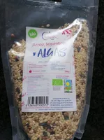 Arroz, legumbres y algas BIO