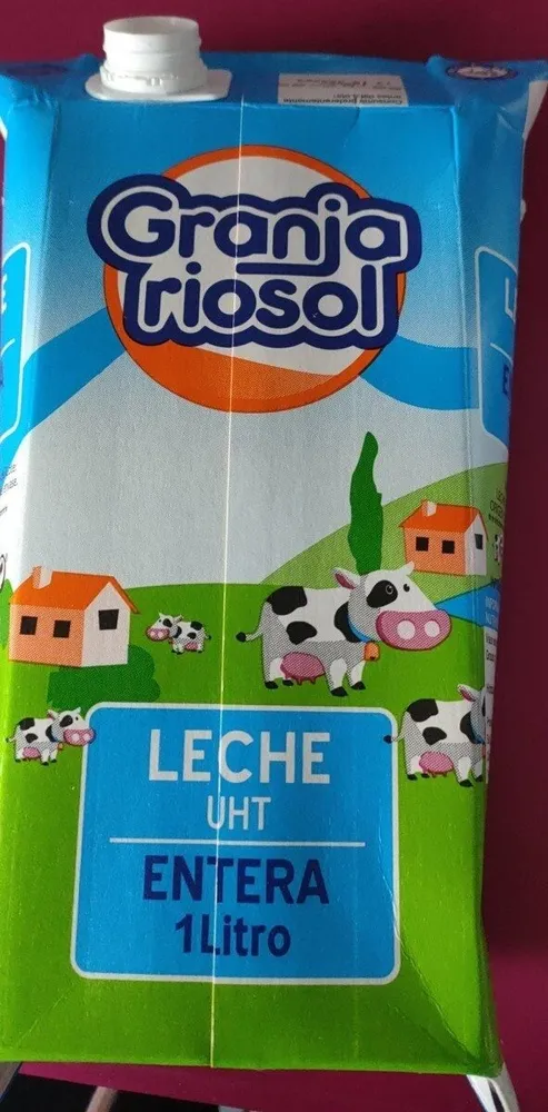 Leche entera granja riosol