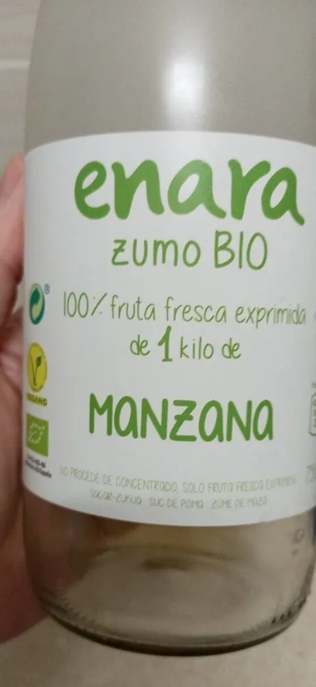Zumo de manzana bio
