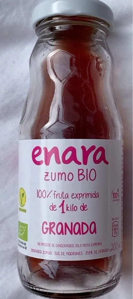 Zumo bio de granada