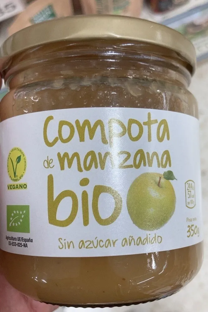 Compota de manzana Bio