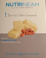 Barritas sabor caramelo