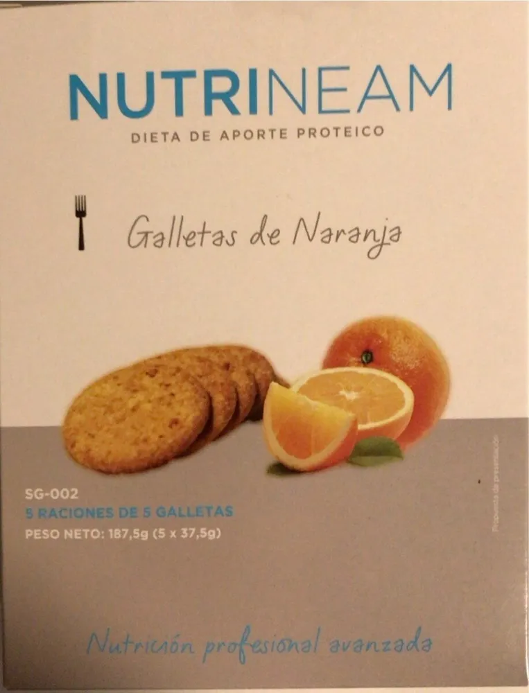 Galletas de naranja
