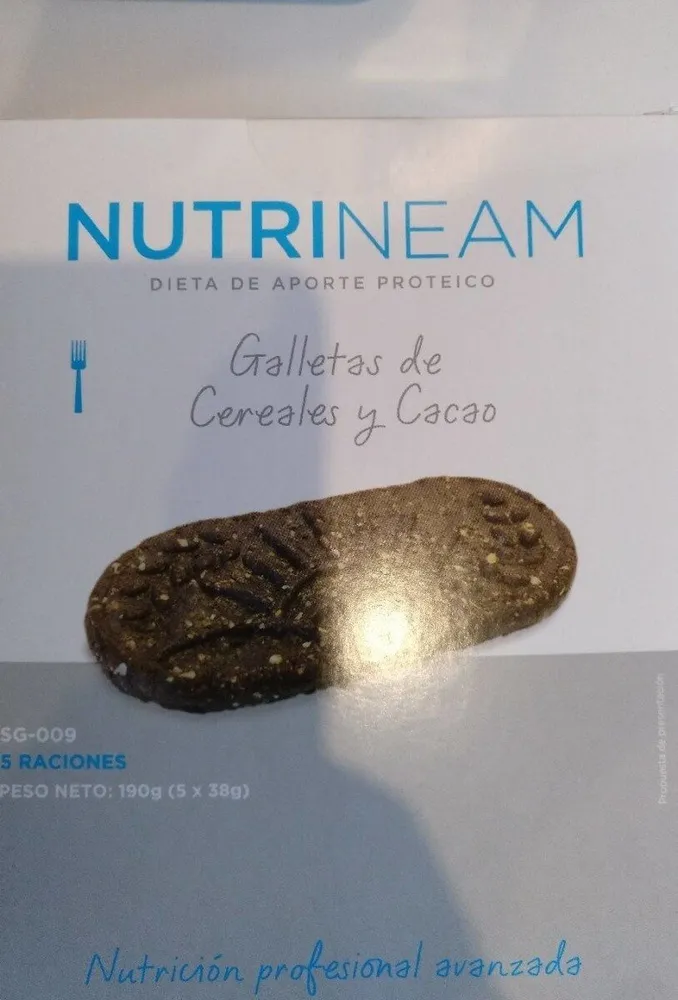 Galletas de cacao y cereales