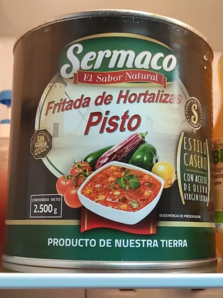 Pisto fritada de hortalizas