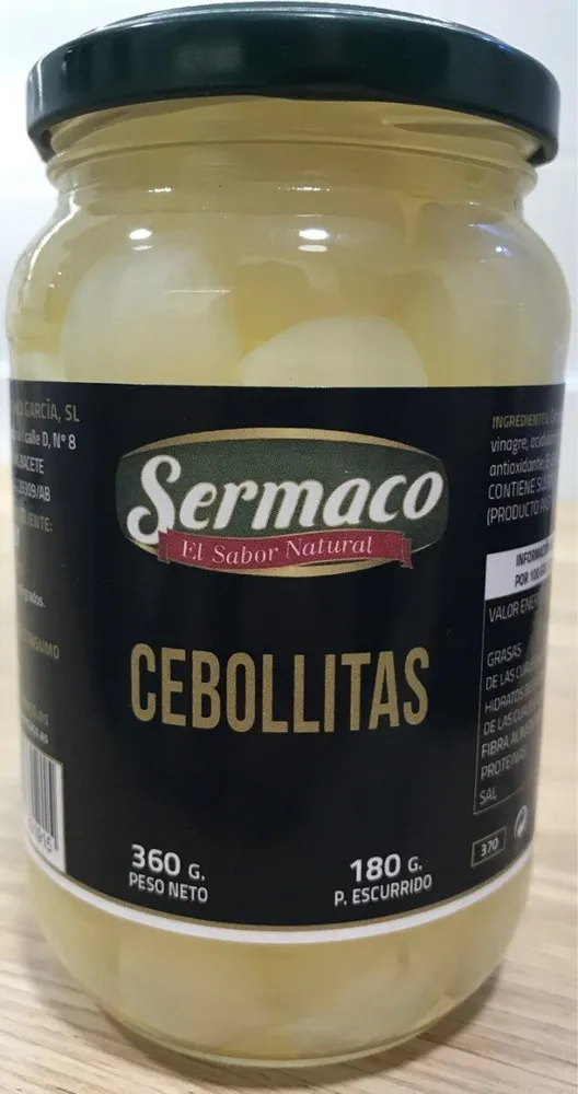 Cebollitas en vinagre